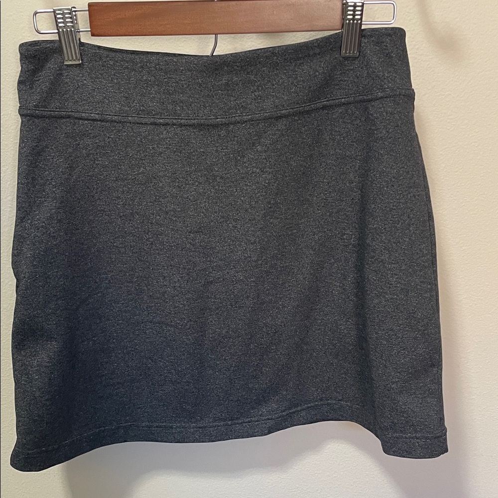 Athleta Charcoal Heathered Skort